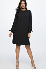 Melisita Kadın Siyah Elbise fw01908eb - 1