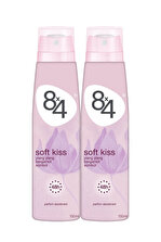 8x4 Soft Kiss Kadın Deodorant Sprey 150 ml 2 Adet - 1