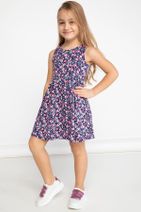 DeFacto Kız Çocuk Regular Fit Örme Elbise - 1