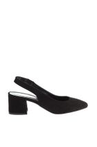SOHO Siyah Süet Kadın Topuklu Ayakkabı 12517 - 4