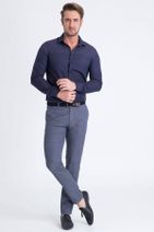 Lufian Erkek Slim Fit Male Smart Gömlek Lacivert LF17WMSH084003 - 2