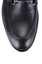 Derimod Hakiki Deri Siyah Erkek Loafer Ayakkabı - 4