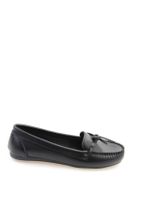 Bambi Siyah Kadın Loafer Ayakkabı F0301411309 - 2
