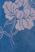 Mavi Kadın Bloom Baskılı Mavi T-shirt 167394-27095 - 6