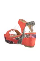 Derimod Kırmızı Kadın Dolgu Topuklu Ayakkabı - 3