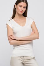 Nautica Kadın Kırık Beyaz Bluz AFTR0060 - 1