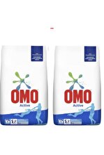 Omo 2 'li Active Toz Çamaşır Deterjanı  10 kg - 1