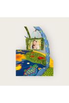 Mofy Baby Hışırtılı Kitaplı Albümlü Özel Üretim Oyun Halısı Aktivite Minderi Bebek Halı - 3