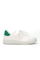 Ayakkabı Modası Beyaz Yeşil Kadın Spor Ayakkabı 888-2018-0130 - 1