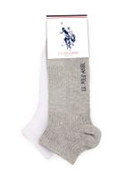 U.S. Polo Assn. Erkek Çorap (2'li Paket) A081SZ013.P02.SPORTIY9 - 1