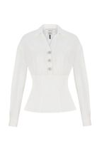 İpekyol Kadın Beyaz Bluz IW6180025047 - 5