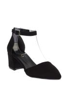 SOHO Siyah Süet Kadın Topuklu Ayakkabı 12560 - 3
