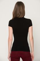 Lacoste Kadın Siyah T-shirt TF0906-SS - 3