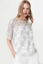 İpekyol Kadın Beyaz Bluz IS1190006131 - 5