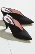 Elle Shoes PINOLE Hakiki Deri Siyah Kadın Terlık - 1