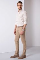 Pierre Cardin Camel Slim Fit Chino Pantolon - 2