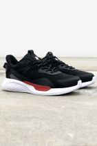 Walky - Gordy Siyah - Kırmızı Erkek Sneaker Ayakkabı - 5