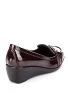 Derimod Bordo Kadın Dolgu Topuklu Ayakkabı - 5