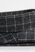 Varetta Büyük Beden Siyah Pamuklu Kışlık Gömlek - SHIV26 - 2