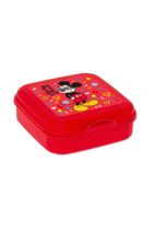Herevin Gözlüklü Mickey Mouse Kırmızı Sandviç Kutusu Erkek Çocuk - 1