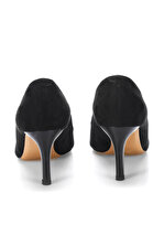 İnci Siyah Kadın Klasik Topuklu Ayakkabı 120130008701 - 6