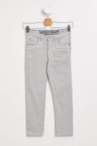 DeFacto Gümüş Erkek Çocuk Slim Fit Pantolon - 1