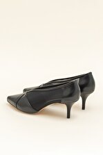 Elle Shoes MIKENNA Siyah Kadın Topuklu Ayakkabı - 3