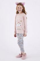 Penti Kız Çocuk Vegan Starts 2li Termal Pijama Takımı - 1