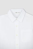 DeFacto Erkek Çocuk Okula Dönüş Oxford Uzun Kollu Gömlek - 6
