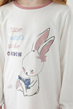 Penti Kız Çocuk Bunny 4lü Pijama Takımı - 4