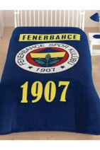 Taç Lisanslı Fenerbahçe 1907 Battaniye Tek Kişilik - 1