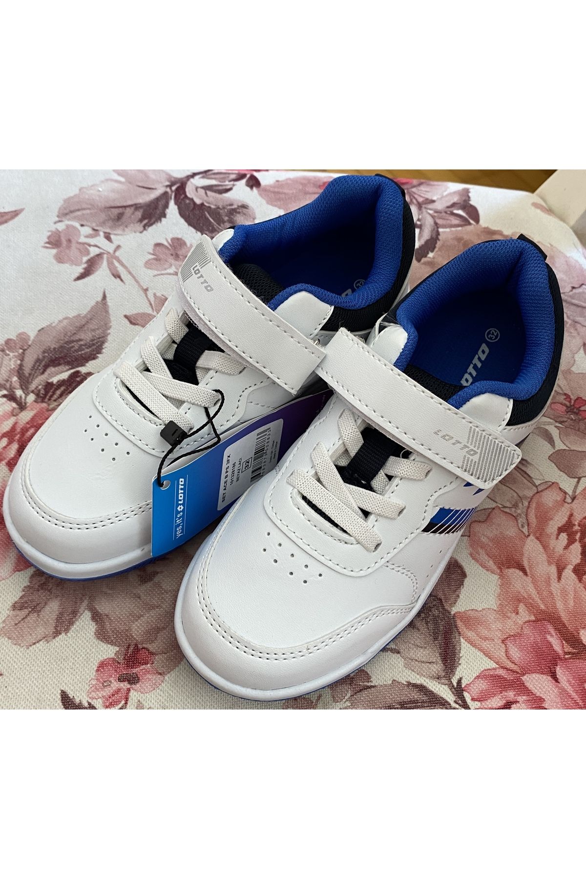 Lotto Set Ace 101328186 WHITE BLUE Trendyol