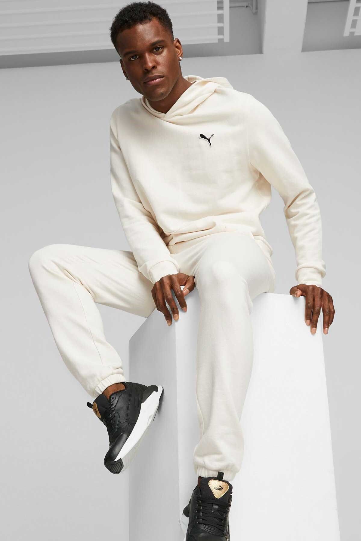Puma essential tracksuit mens clearance