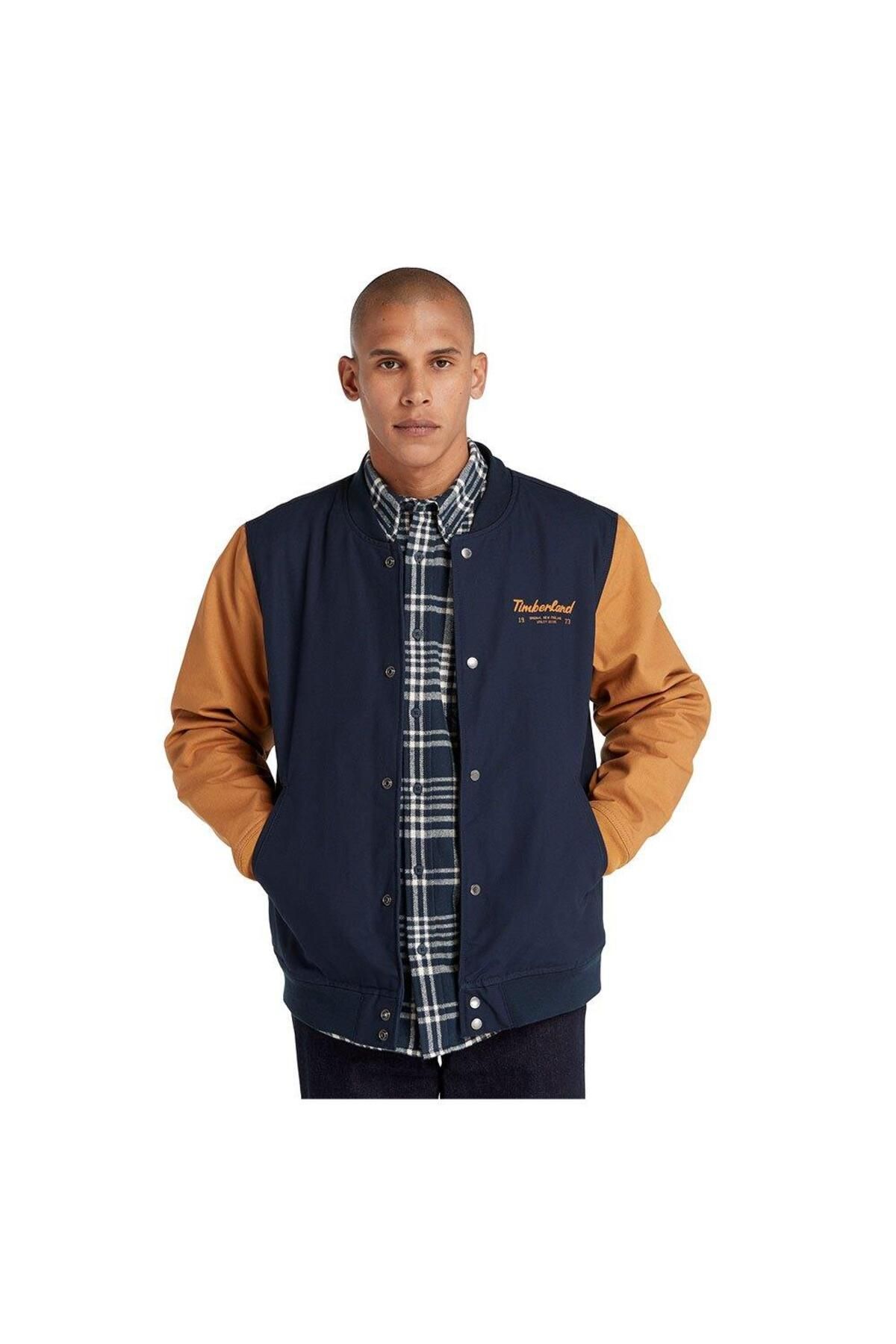 Blue shop timberland jacket