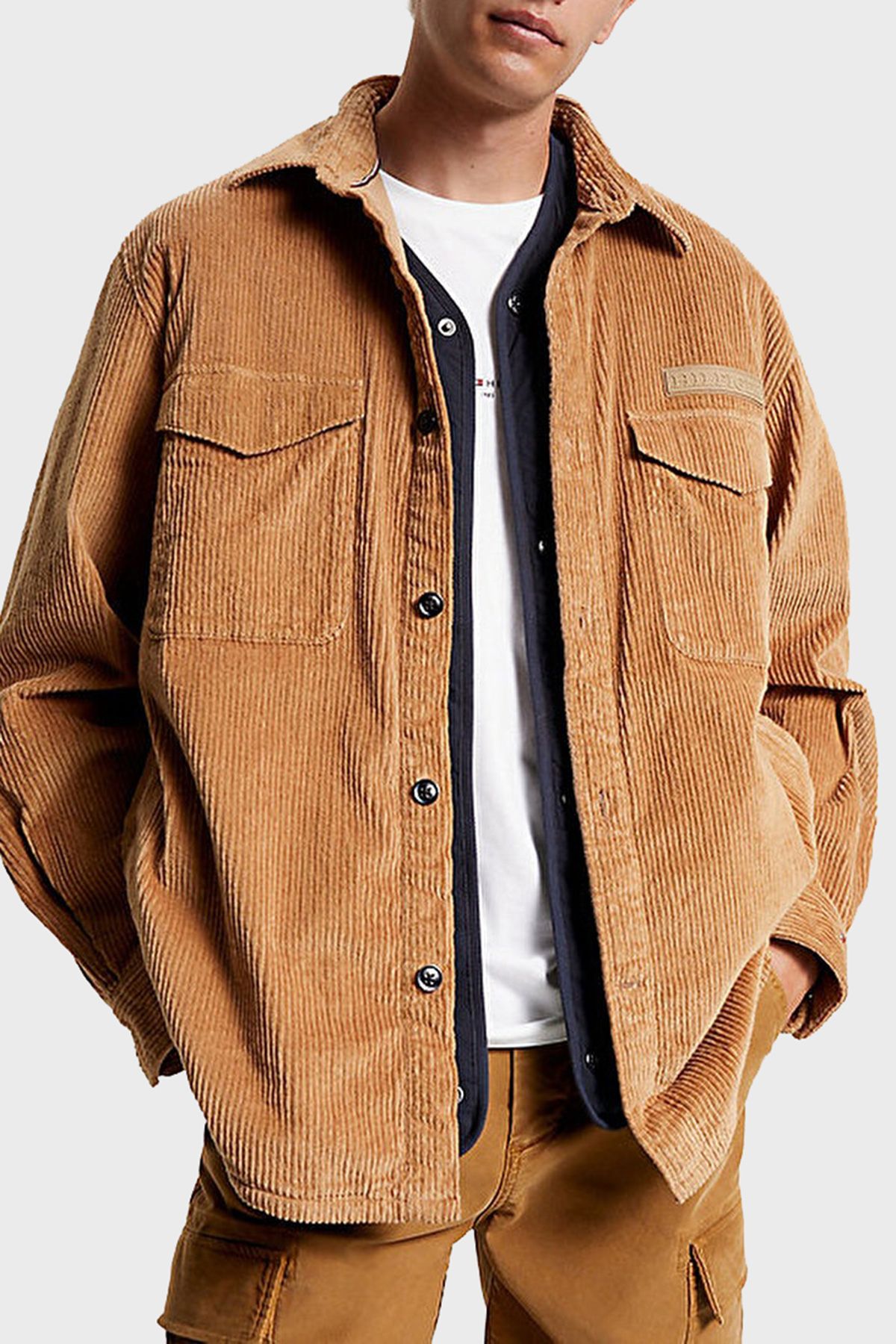 Tommy hilfiger shirt jacket outlet