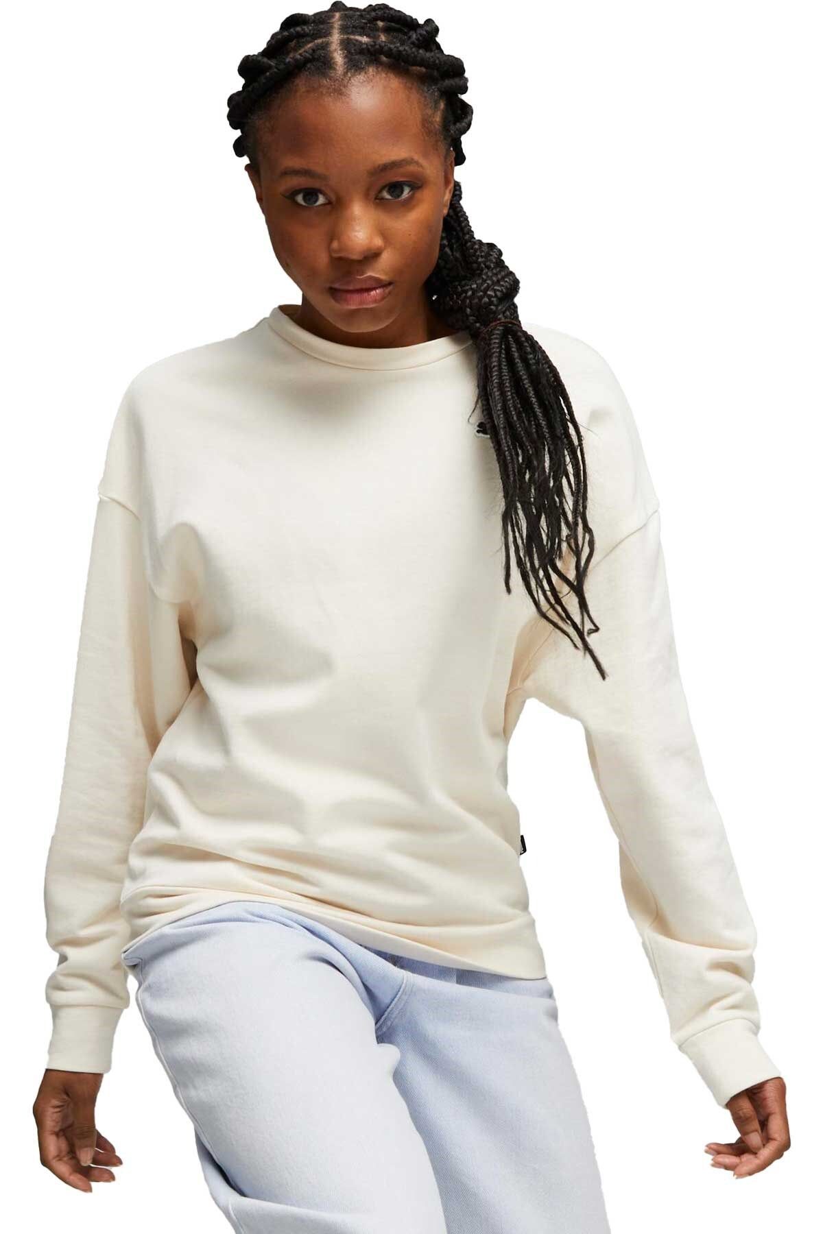 Puma crew neck sweatshirt womens hotsell