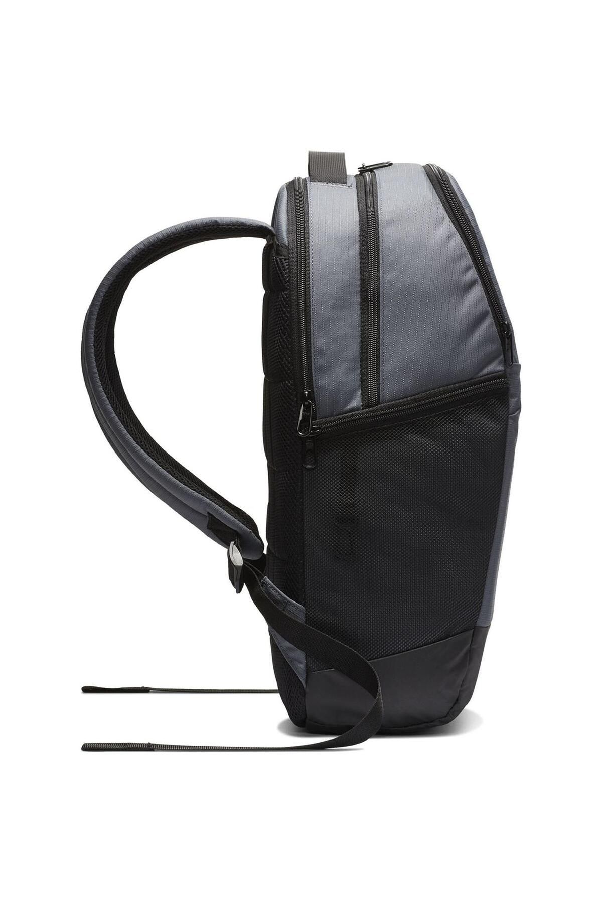 Black leather nike backpack sales