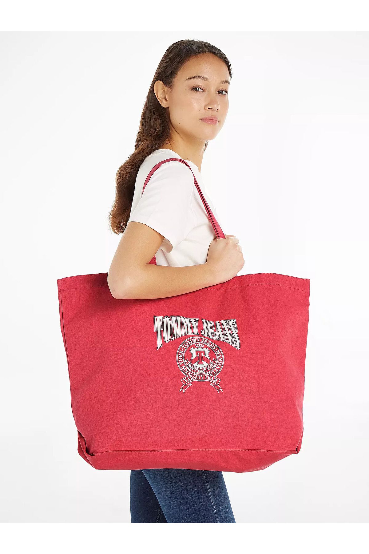 Tommy hilfiger sales canvas tote