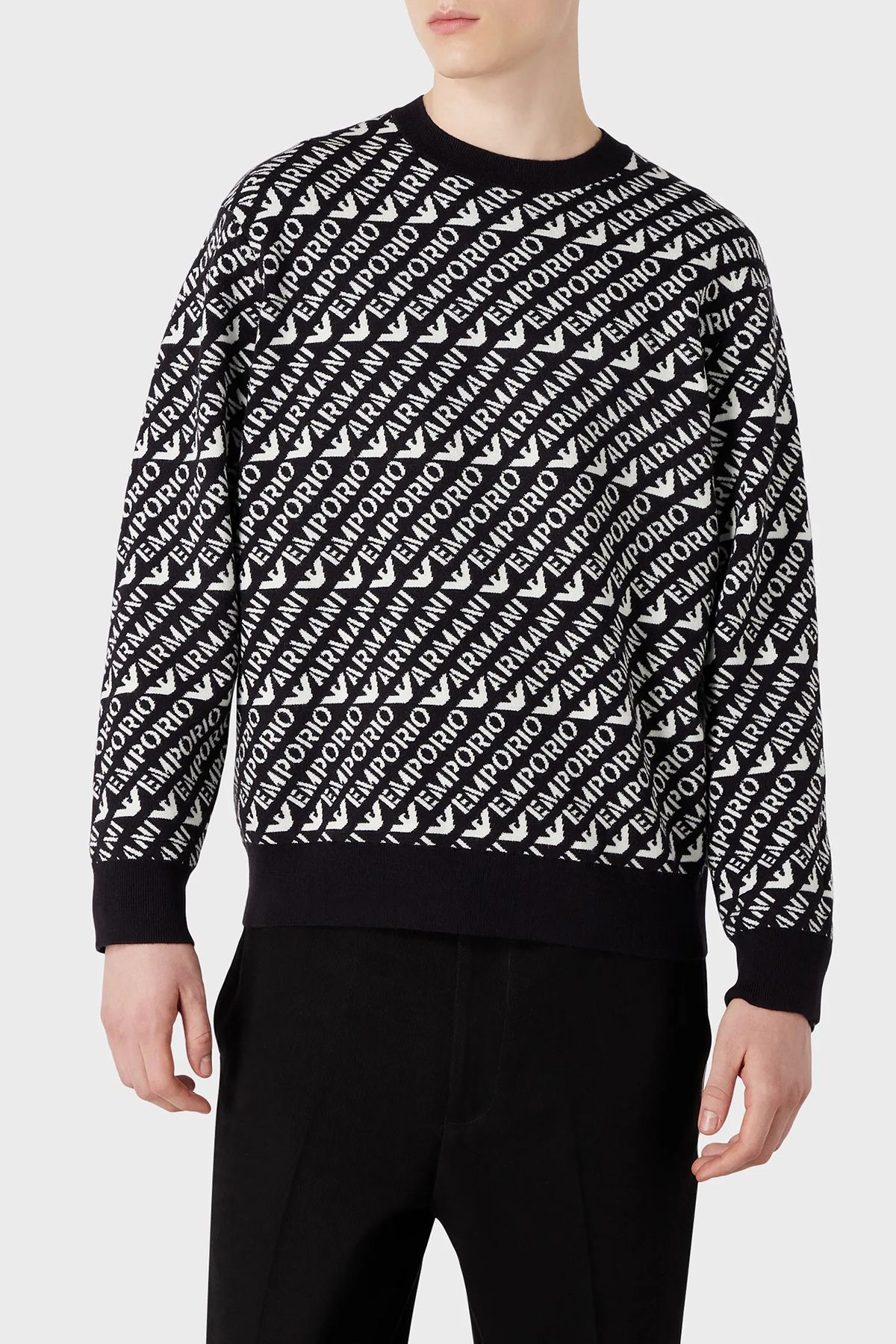 Emporio armani sweater hot sale