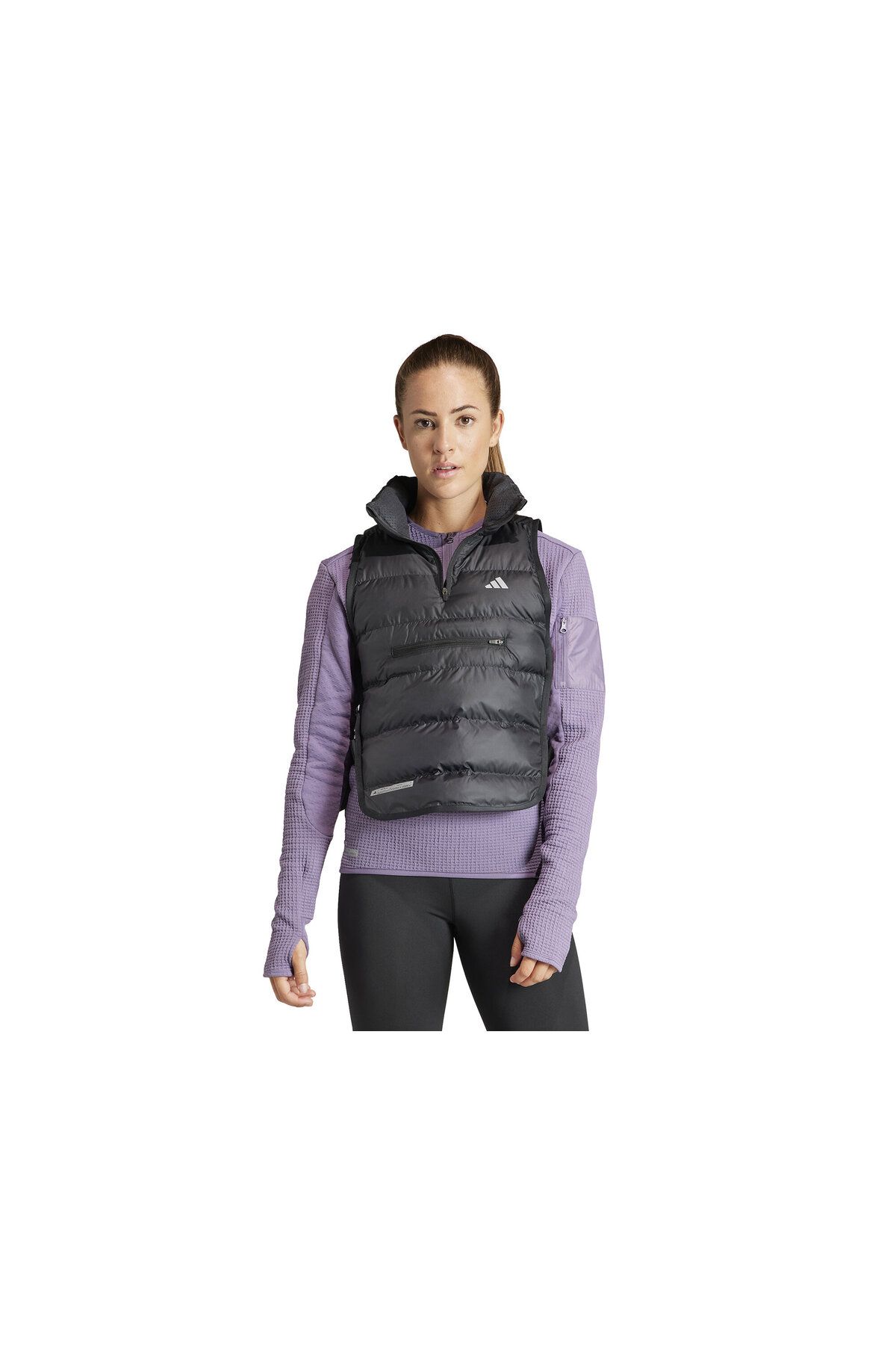 Adidas running deals gilet womens