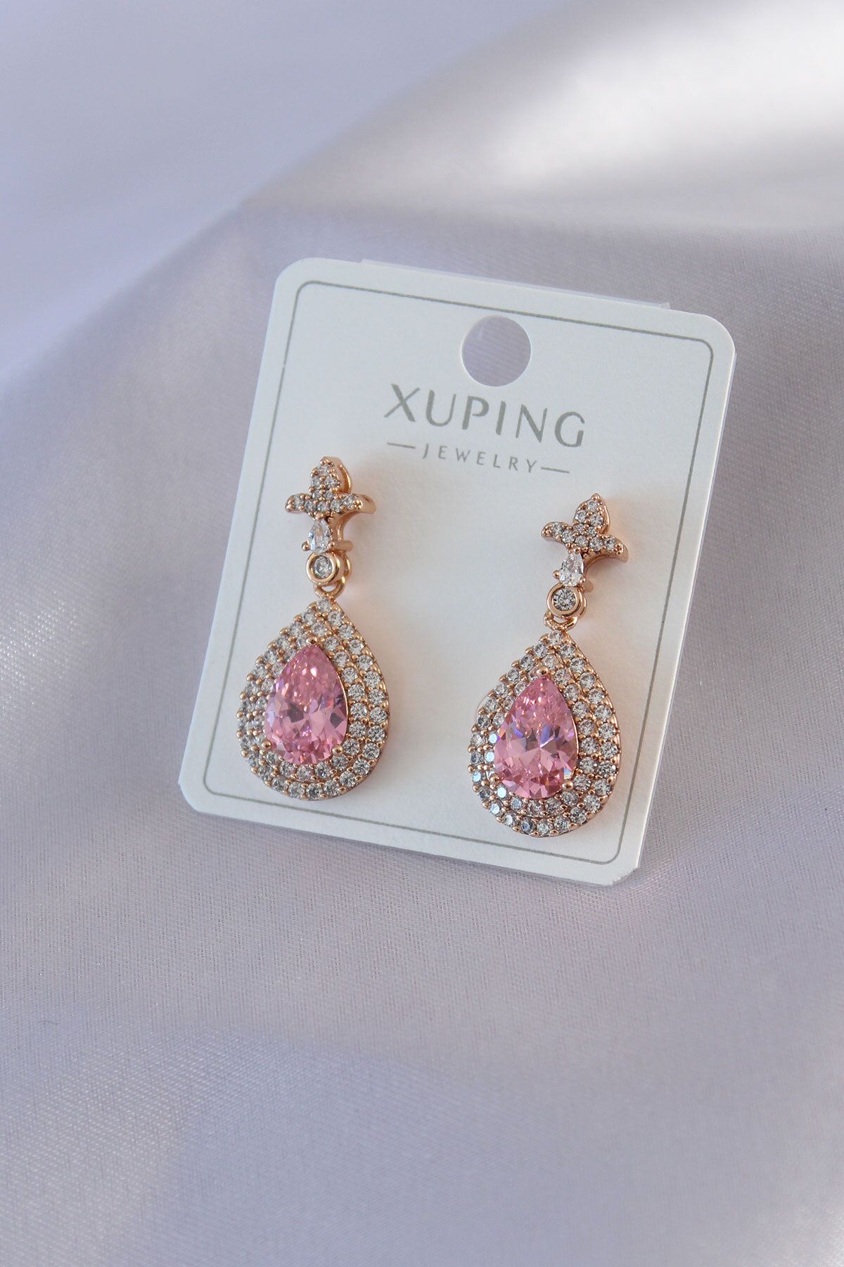 Pink sales jewelry stone