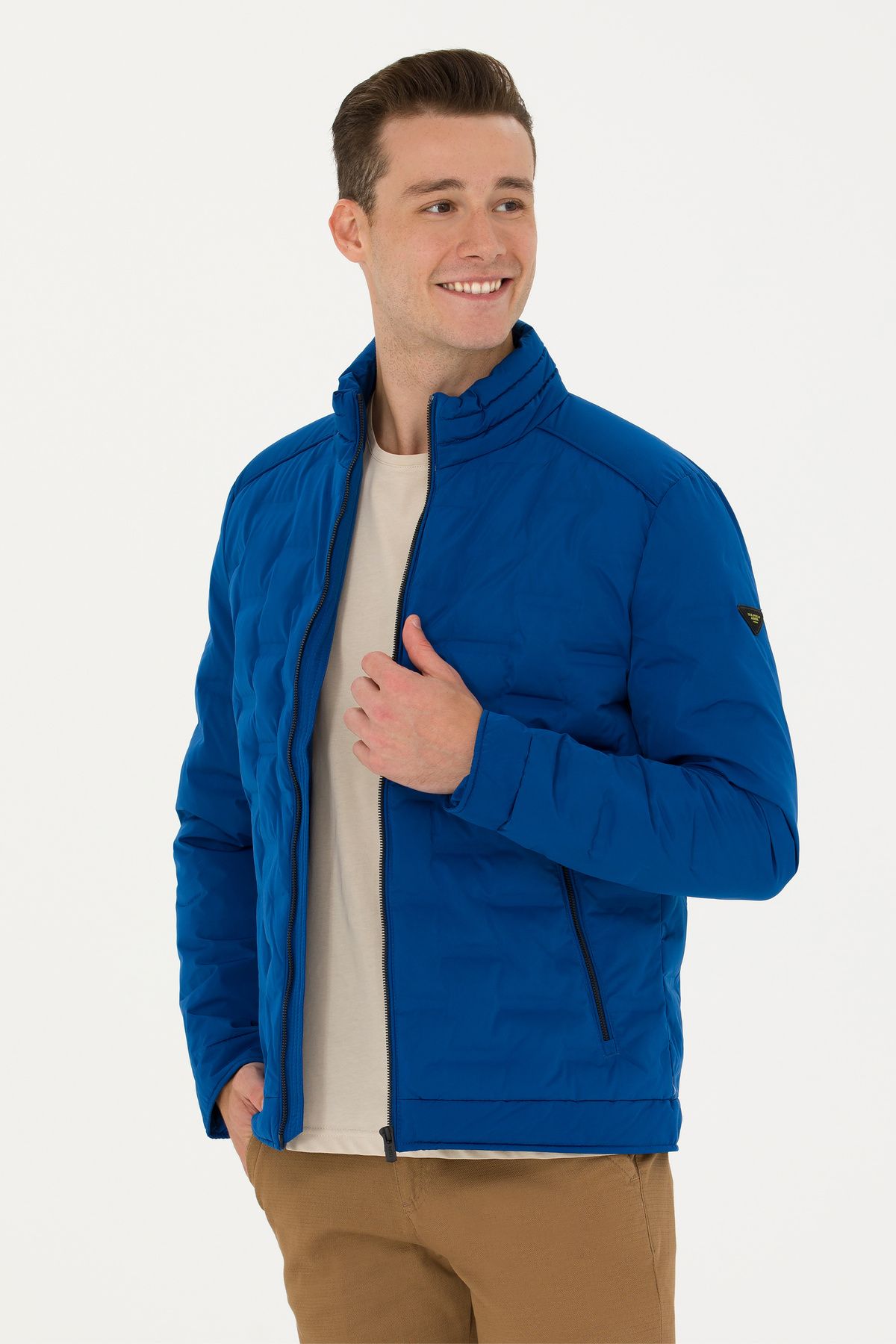 U.S. Polo Assn. BASE. POLO MEN S GOOS POWER SPORTS COAT SYNTHETIC