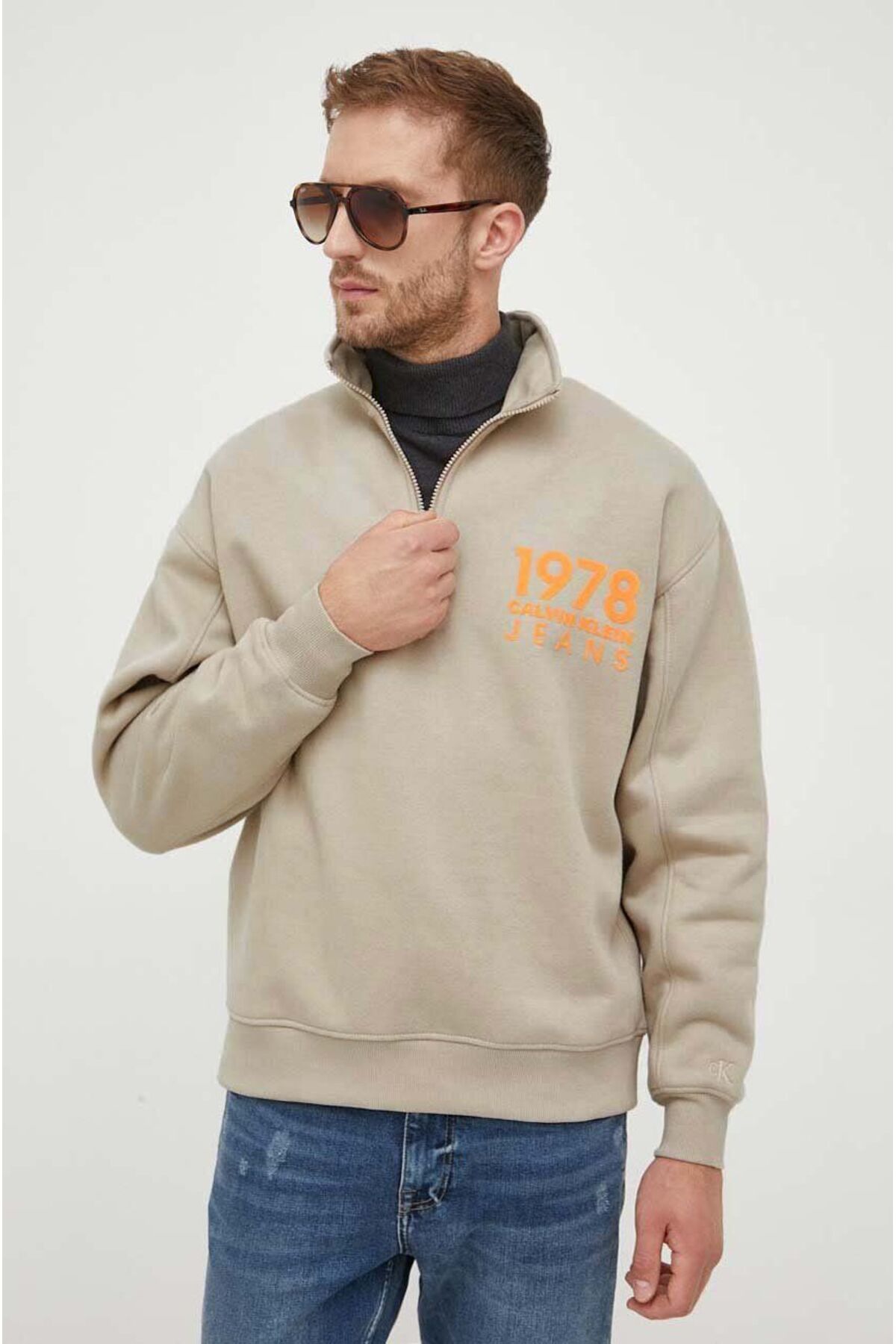 Calvin klein sweater jacket new arrivals