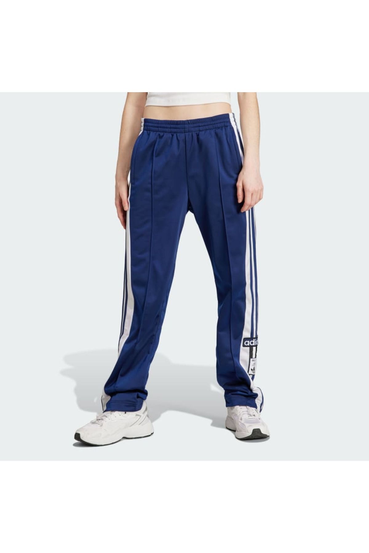 Adidas track pants dark blue top
