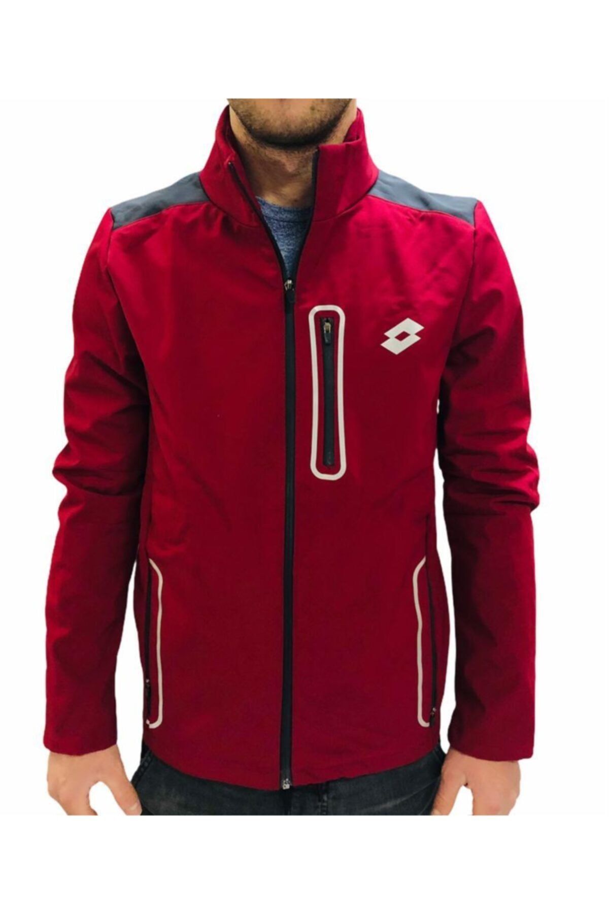 Lotto Winter Jacket Red Regular fit Trendyol