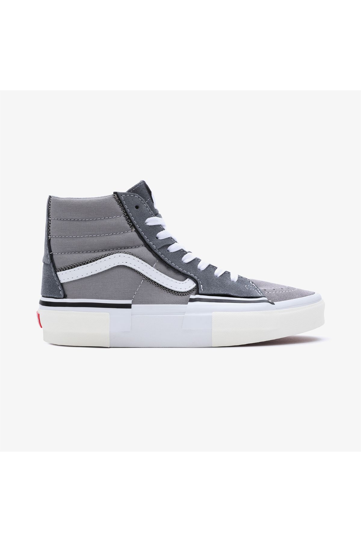 Grey low top vans store