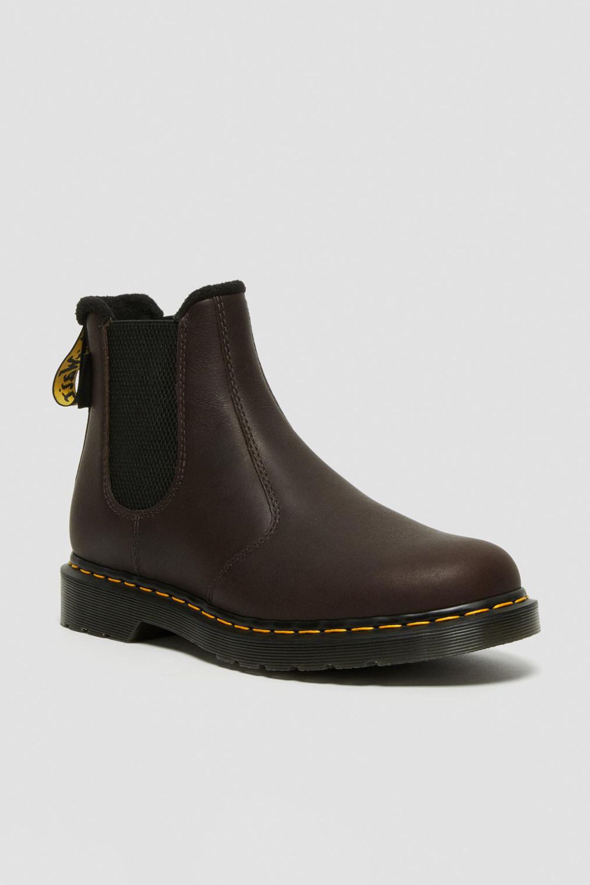 Doc martens sales chelsea boots brown