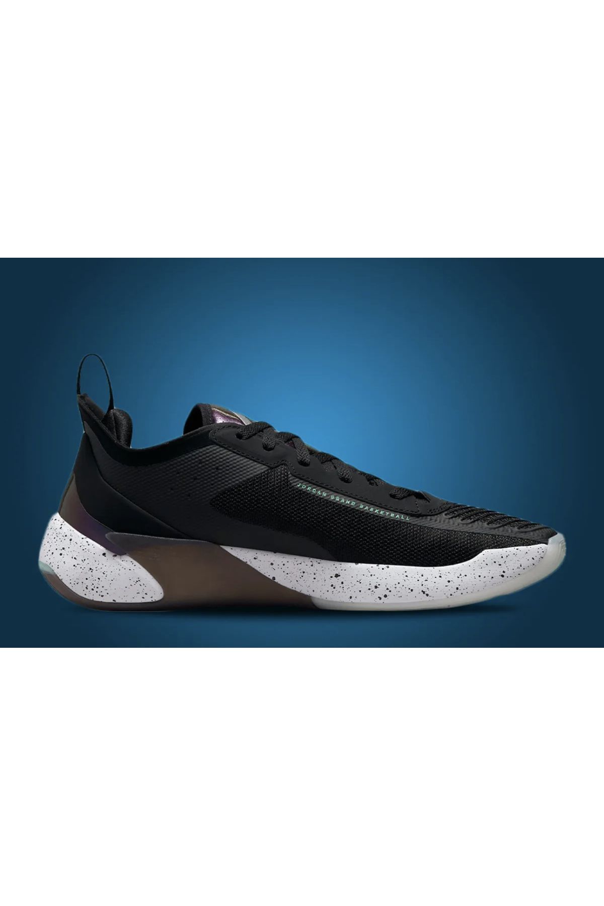 Black and blue basketball shoes online