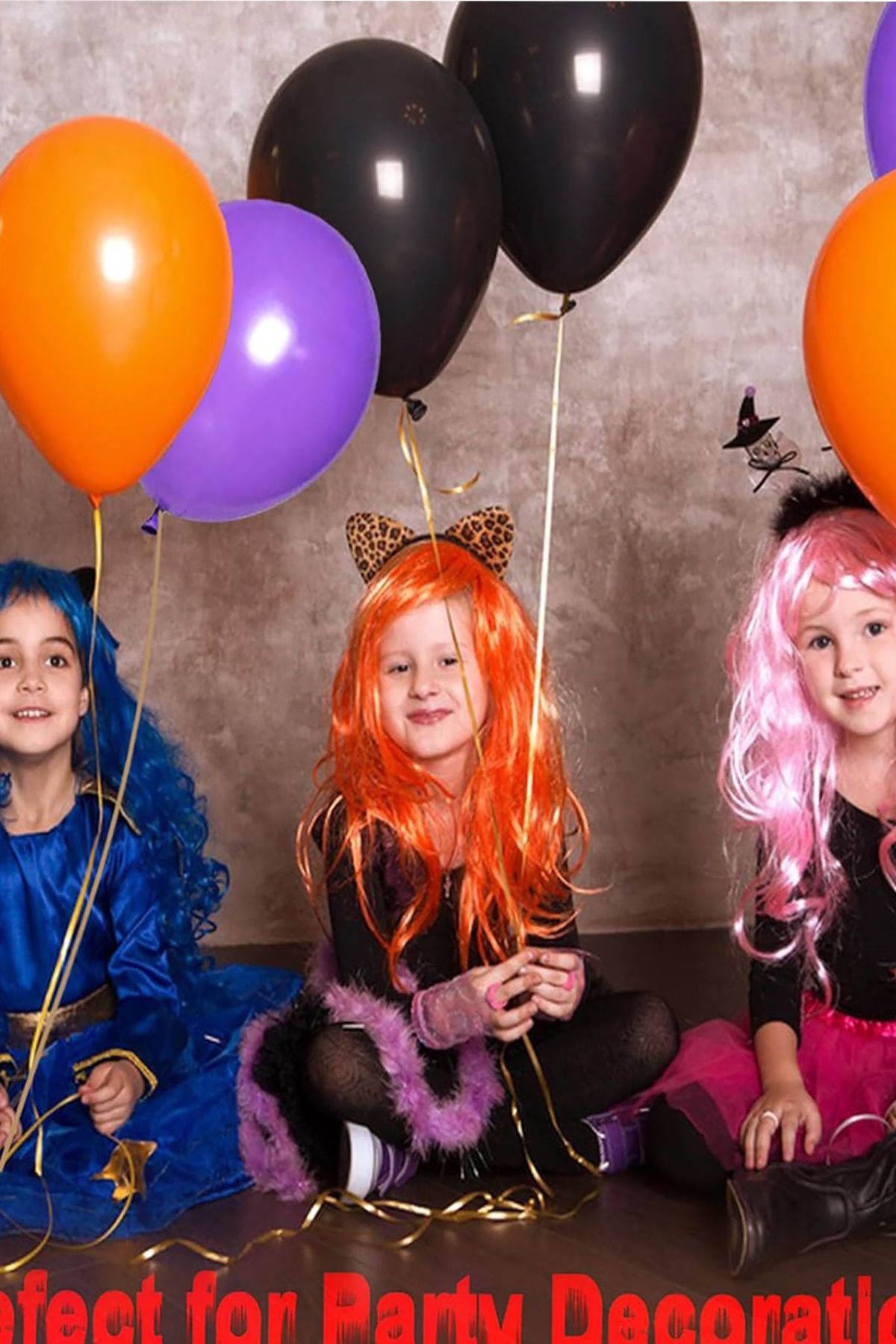 Parti Dolab Pack of 12 Halloween Purple Black Orange Party