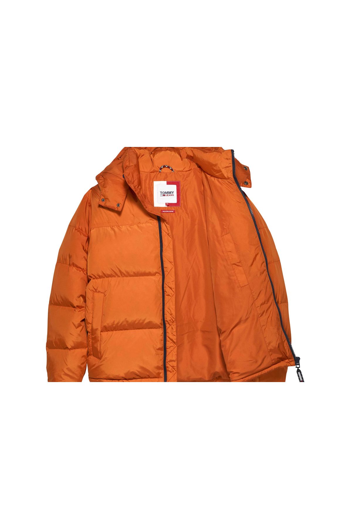 Tommy hilfiger orange jacket 2025